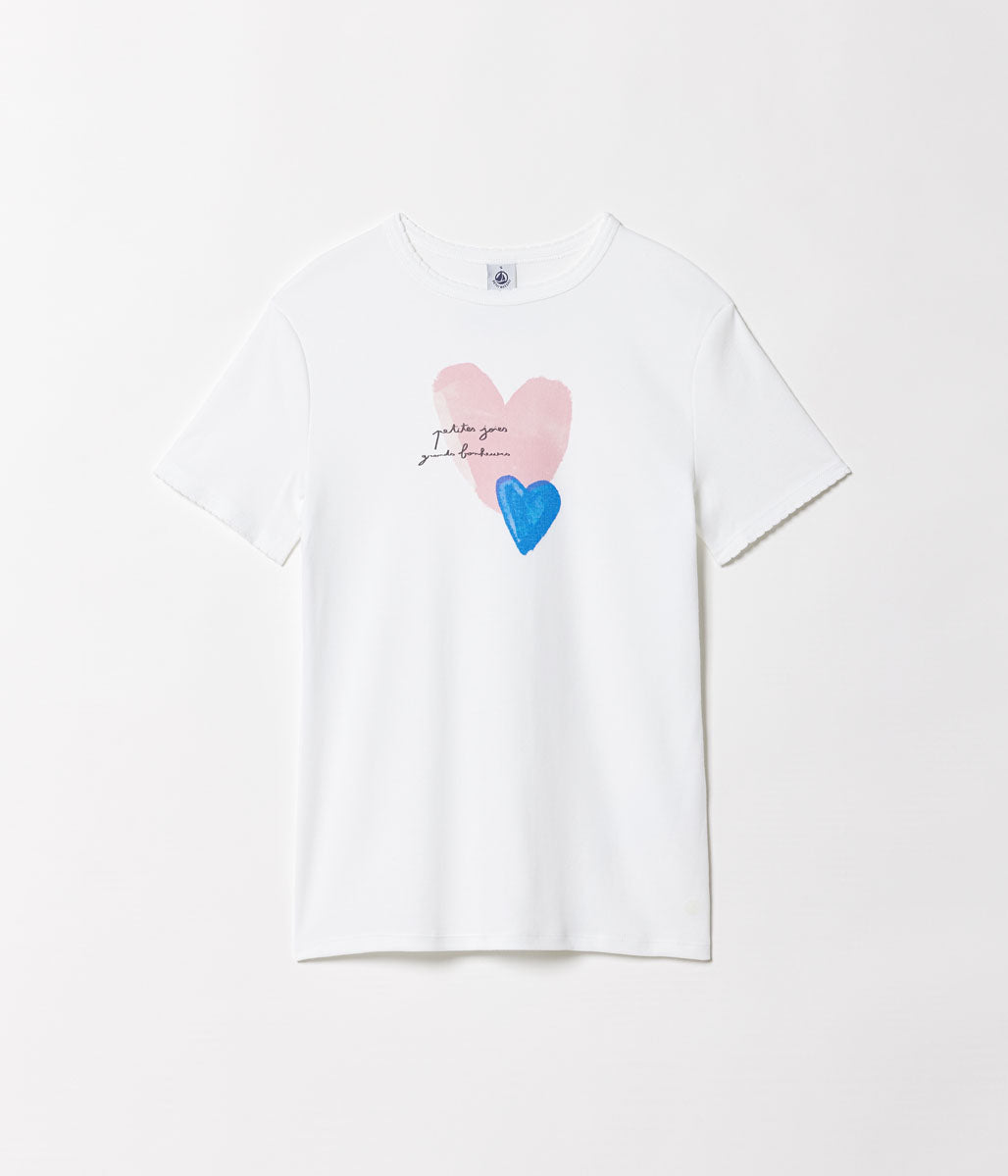 ポワンココット半袖Ｔシャツ（ハート）