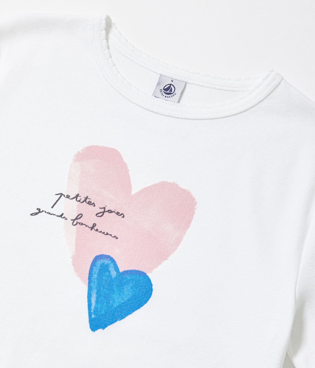 ポワンココット半袖Ｔシャツ（ハート）