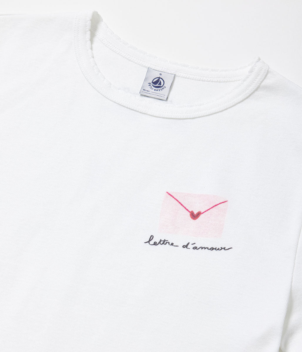 ポワンココット半袖Ｔシャツ（ラブレター）
