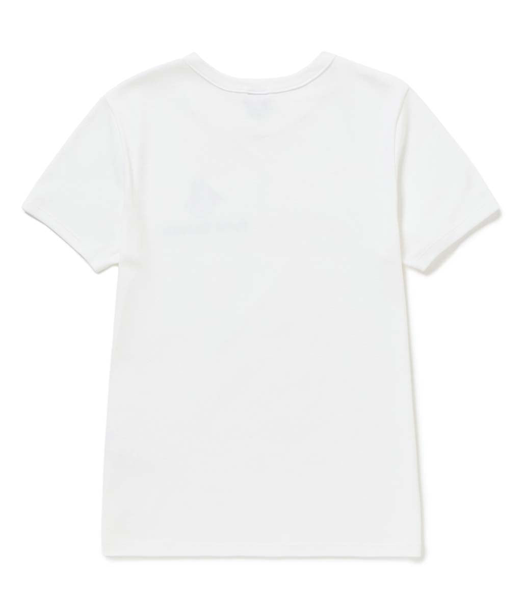 PBプリントクルーネック半袖Ｔシャツ ホワイト