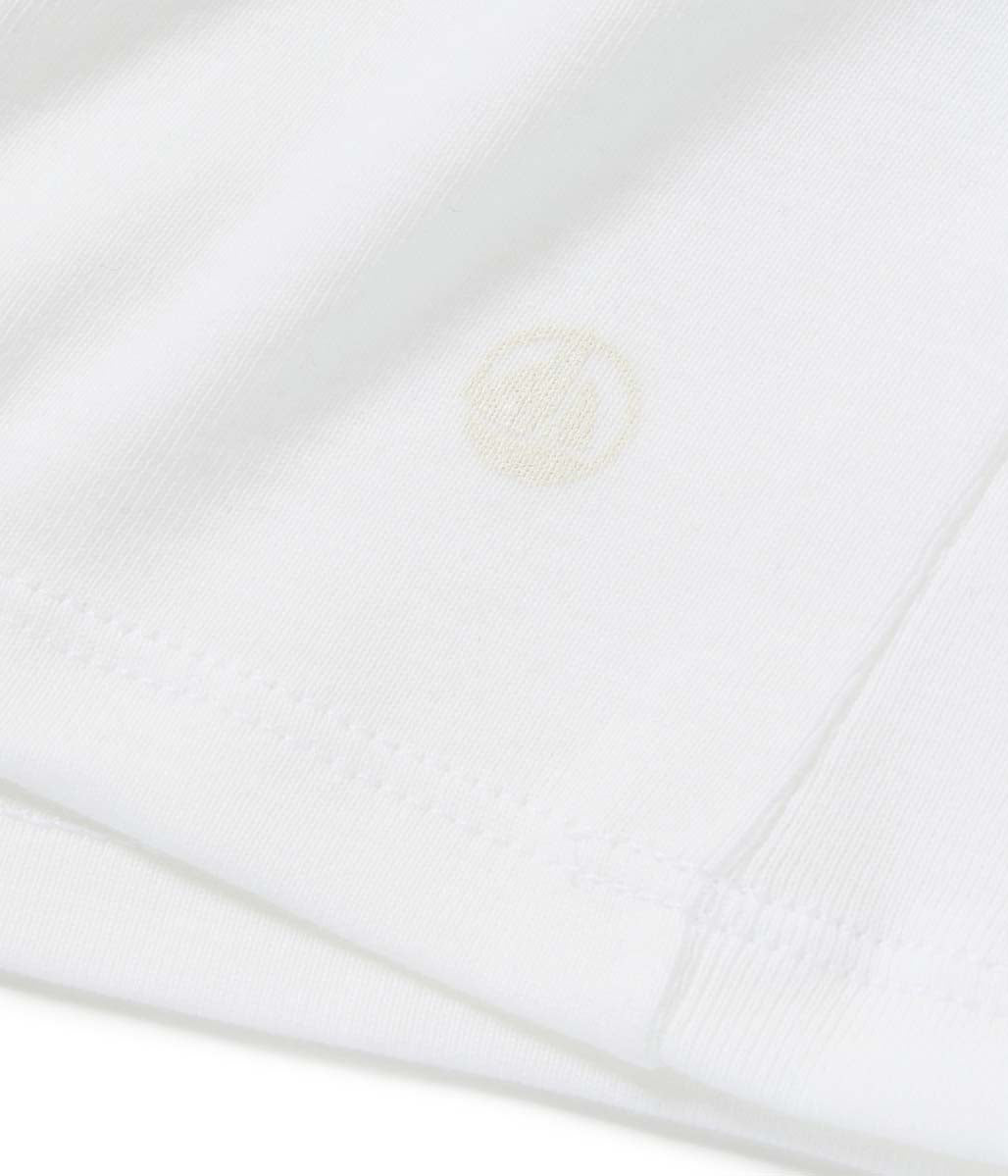 PBプリントクルーネック半袖Ｔシャツ ホワイト
