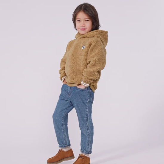 ボアスウェットパーカ